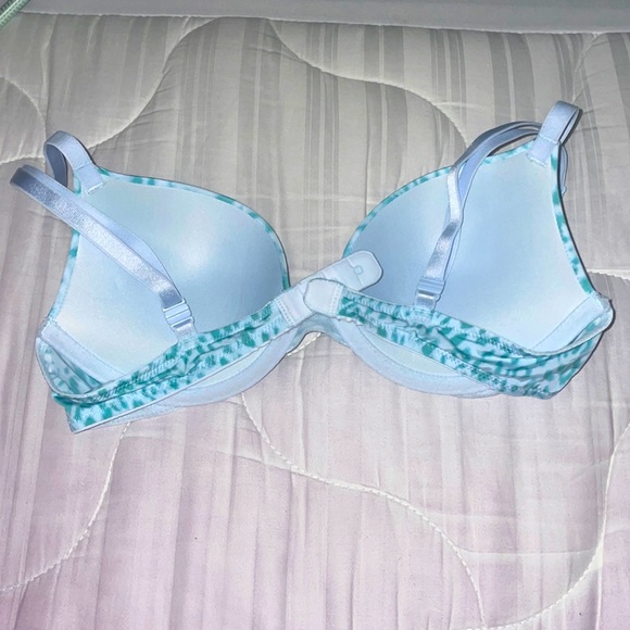 VS PINK 🩷 Blue Leopard Bra - Picture 3 of 3
